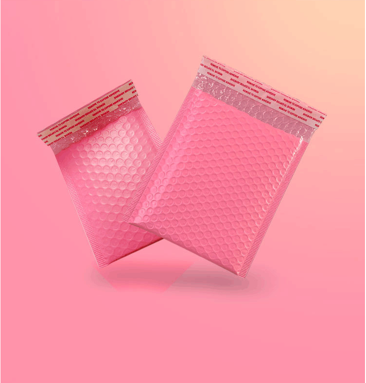 ซองบับเบิ้ลกันกระแทกสีชมพู บรรจุ 50 ใบ