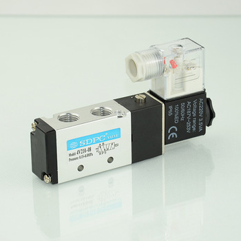 Solenoid Valve ยี่ห้อ SDPC รุ่น 4V210-08 (24v/220ac) (New)
