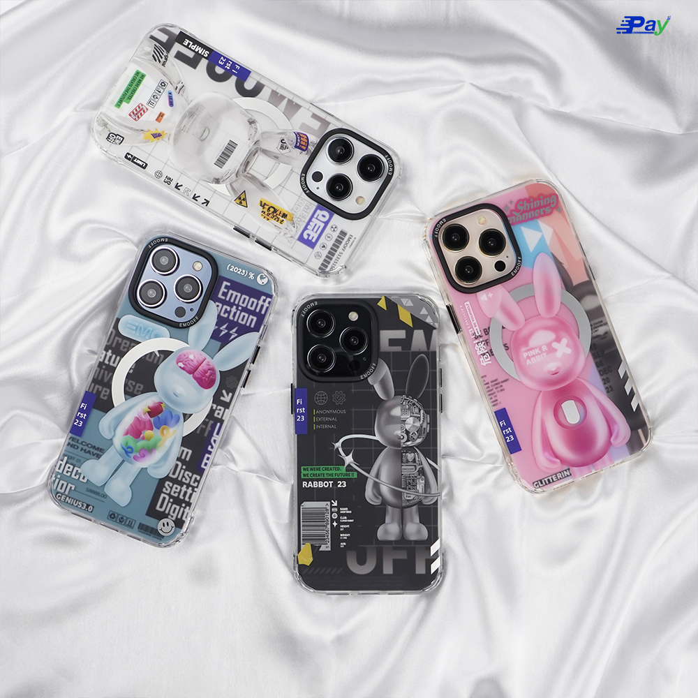 เคสโทรศัพท์ iPhone EMO OFF เคสชาร์จไร้สาย สำหรับ14ProMax