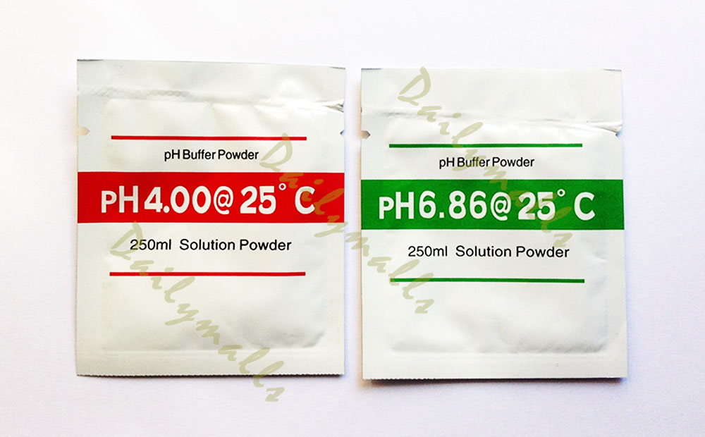 น้ำยาสำหรับสอบเทียบค่ากรด-ด่าง (pH Buffer)