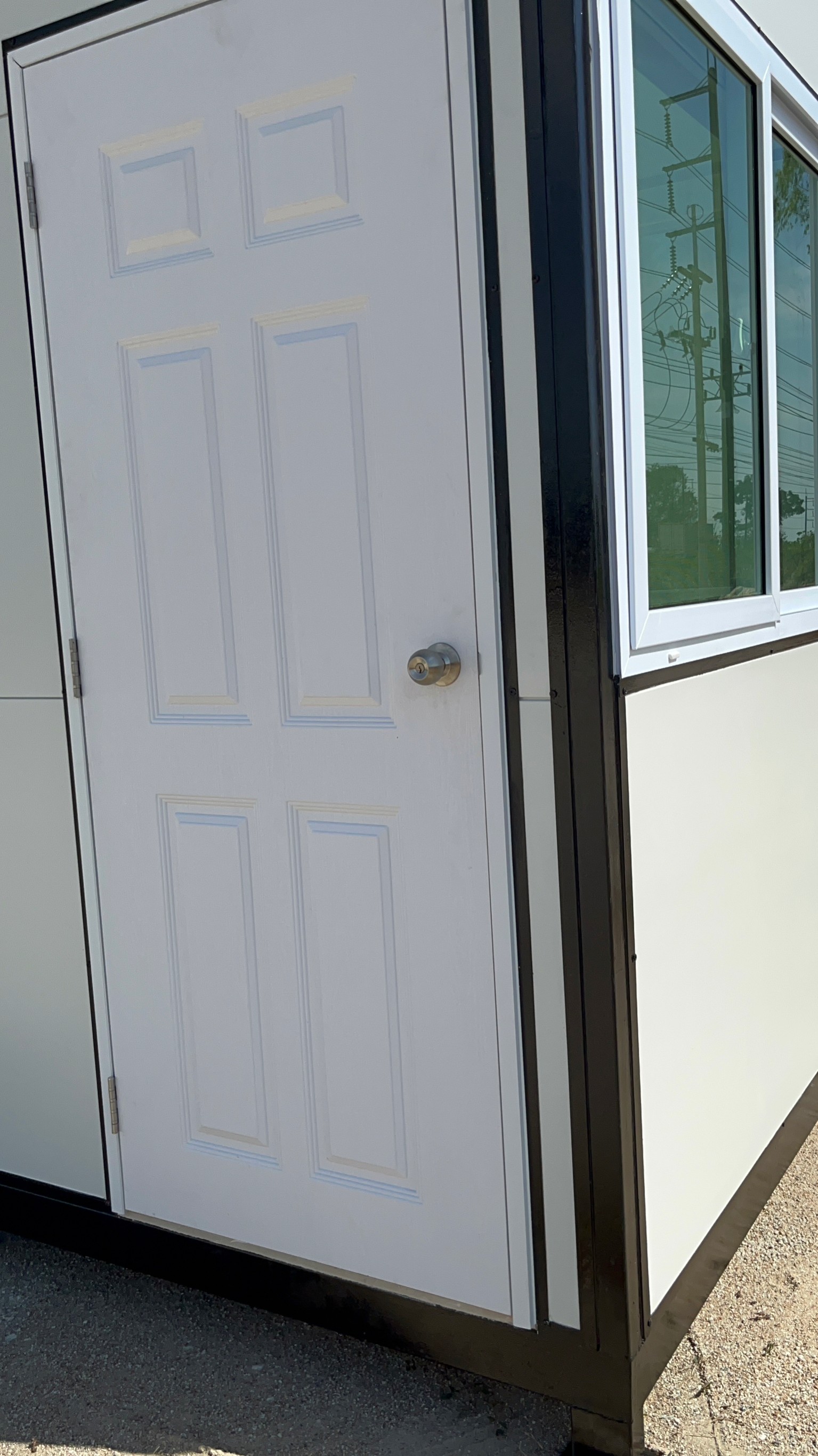 ป้อมยาม ตู้ยามสำเร็จรูป 1.50x1.50x2.50 เมตร