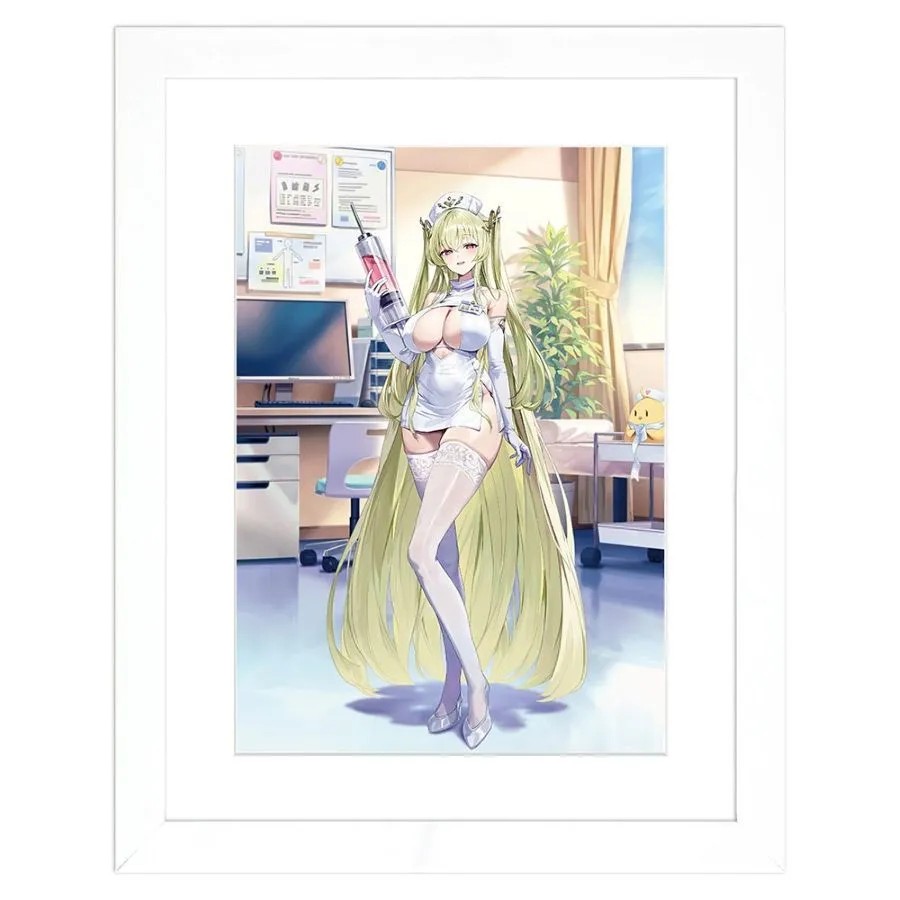 (30/10/25) Azur Lane Original Illustration Chara Fine Graph Napoli / Nurse A4