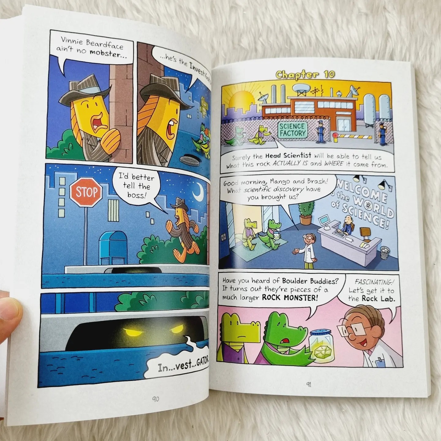 InvestiGators: Braver and Boulder ปกอ่อน Comic สำหรับ 4-7ปี 9781250220066