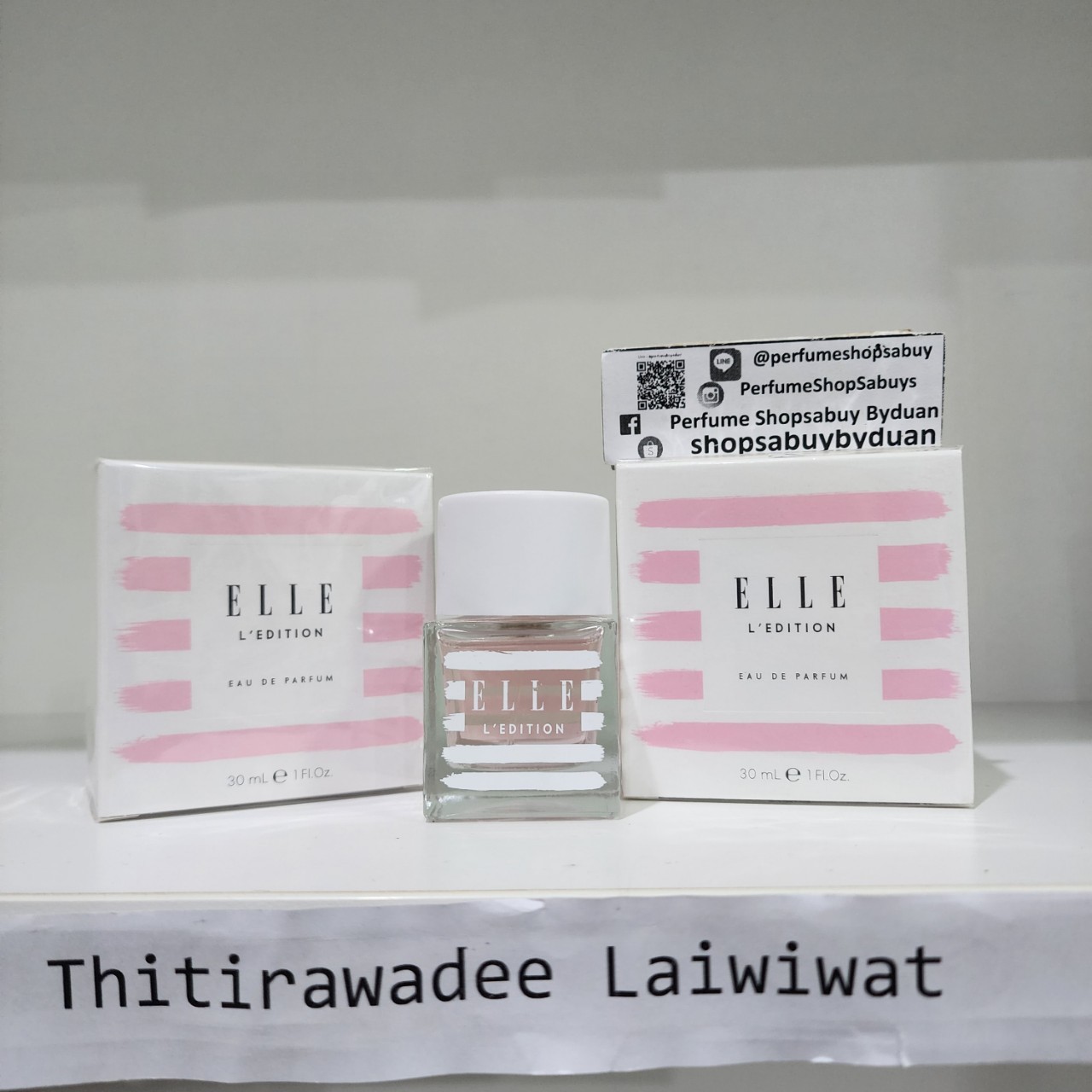 Elle L'Edition Eau De Parfum 30ml กล่องซีลแกะซีลถ่ายรูป