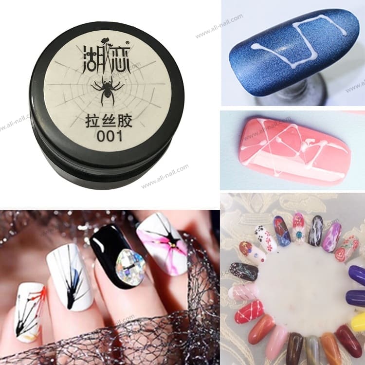 สีเจลเพ้นท์ เพ้นท์เจลใยแมงมุม เจลใยแมงมุม เจลเพ้นท์ยืดได้ SPIDER GEL