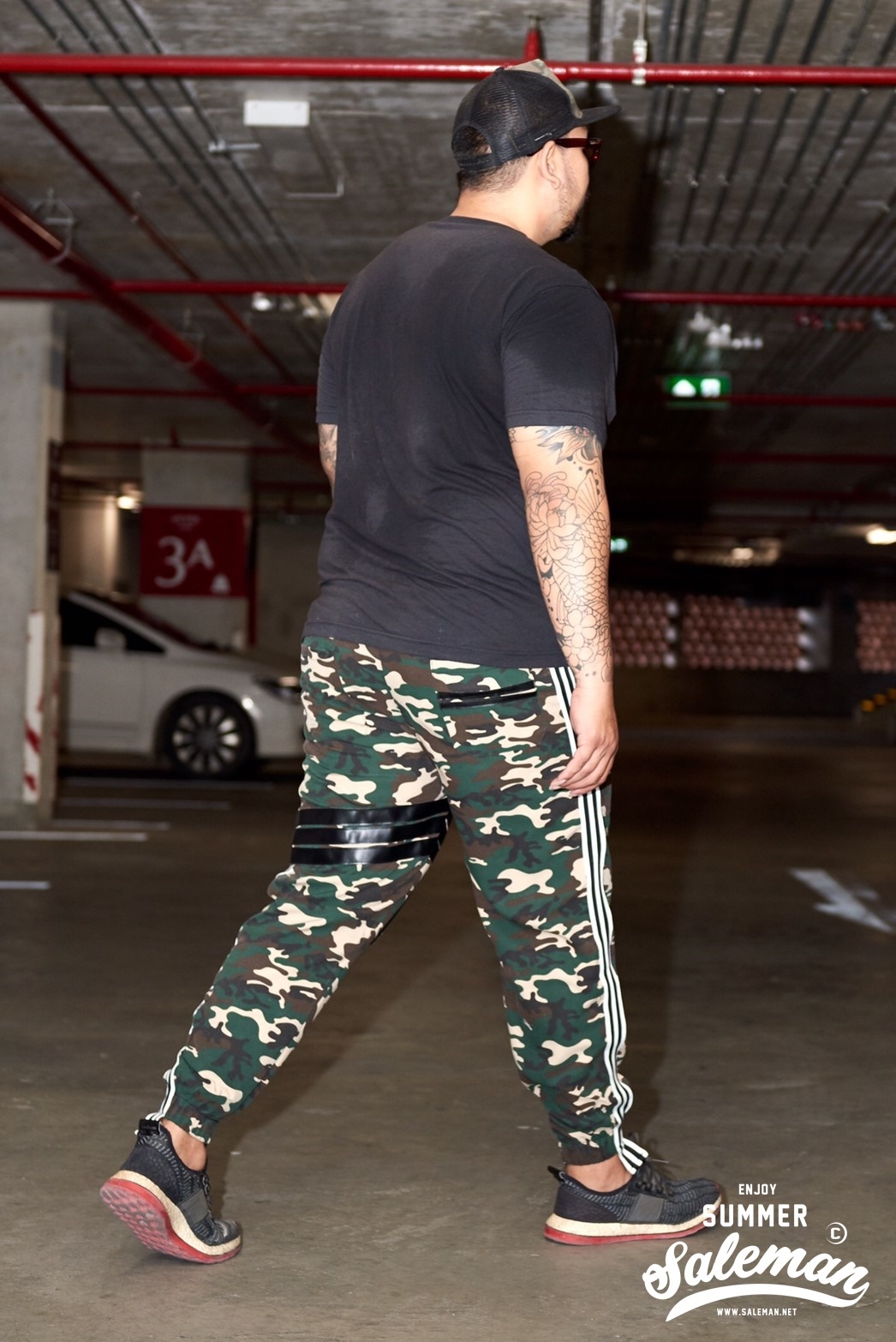 กางเกง Jogger ขาจั๊ม พรีเมี่ยม ผ้า วอร์ม รหัส W680BBTW