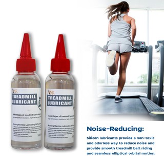 3003.น้ำมันลู่วิ่งไฟฟ้าหล่อลื่นสายพาน OE 100 ml.100% Silicone Oil Treadmill Belt Running Board Lubricant Lube