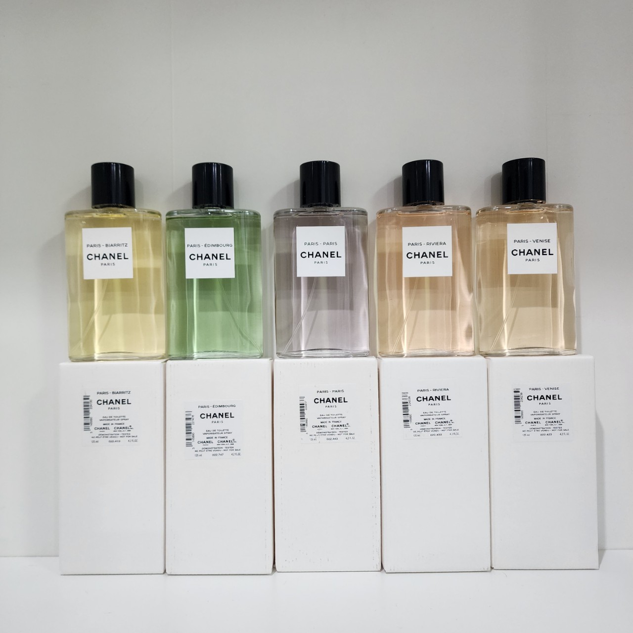 น้ำหอม Chanel Paris – Paris LES EAUX DE CHANEL - EAU DE TOILETTE SPRAY 125ml กล่องเทสเตอร์