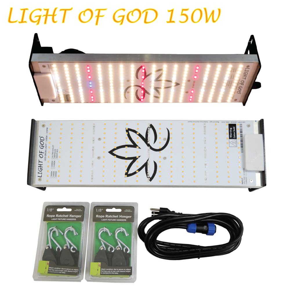 โคมไฟปลูกต้นไม้ 150W Light of god เสริมด้วย LED IR และ UV สำหรับไม้ด่างเร่งสีเร่งโต มีแสงครบทุกย่านที่พืชต้องการ