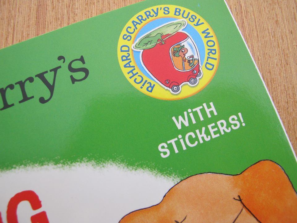 Pig Will Pig Won't by Richard Scarry's Book about Manners with Stickers New(Outlet book)