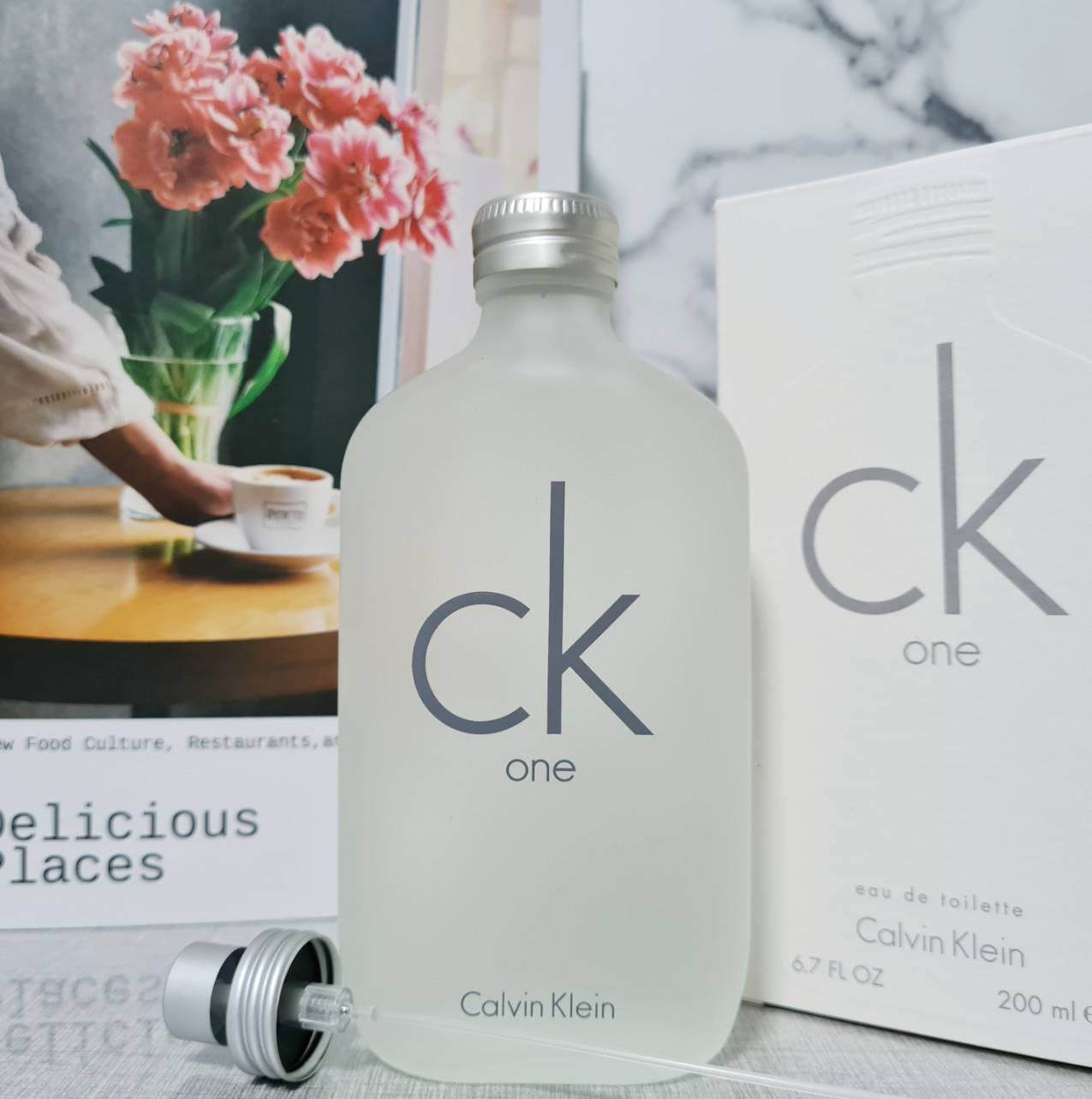 น้ำหอมแท้ Calvin Klein Ck One EDT 200 ML. กล่องจริง