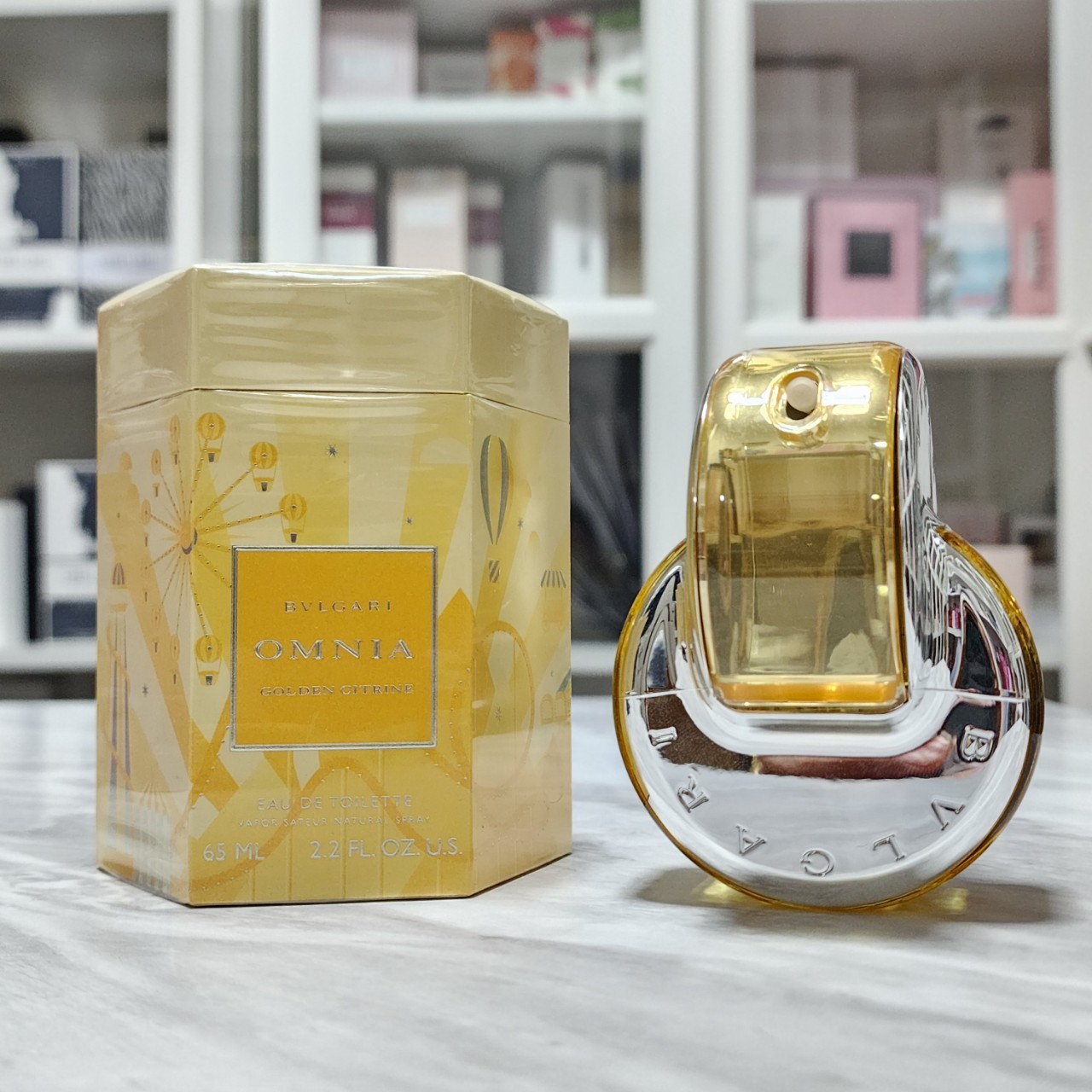 น้ำหอมแท้ Bvlgari Omnia Golden Citrine EDT Limited Edition ขนาด 65ml กล่องซีล