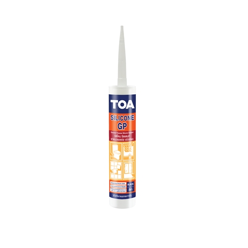 TOA GP Silicone ซิลิโคน ชนิดมีกรด แบบหลอด 280 มล ทีโอเอ