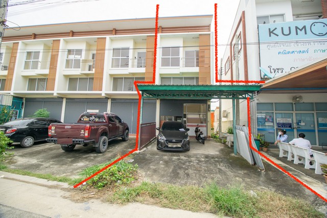 ขาย อาคารพาณิชย์ ห้องมุม ณรงค์ชัย เฟส 3 ข้าง รพ.ราชธานี โรจนะ