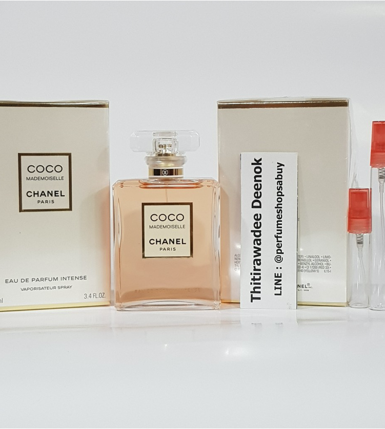 น้ำหอมแท้แบ่งขาย Chanel Coco Mademoiselle EDP Intense 💕Travel Size แบบทดลอง