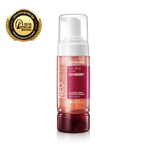Neogen code9 Real Fresh Foam Cranberry 160g โฟมล้แครนเบอร์รี่ หน้าขาวใส เหมาะกับผิวทั่วไป (สินค้าพรีออเดอร์รอของ 10-14 วันทำการ)