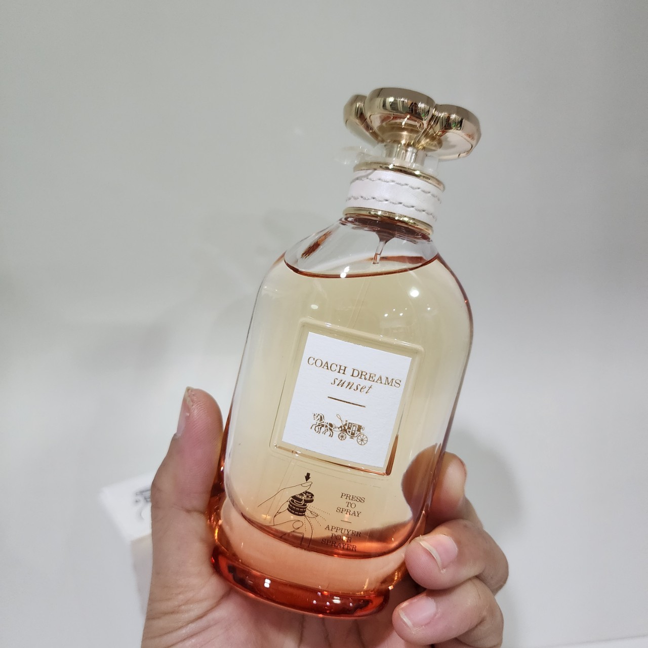 น้ำหอมแท้ Coach Dreams Sunset Eau De Parfum 90ml กล่องจริงแกะซีลแล้ว