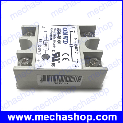 โซลิดสเตตรีเลย์ 40A solid state relay SSR-40AA 40A actually 80-250V AC TO 90-480V AC