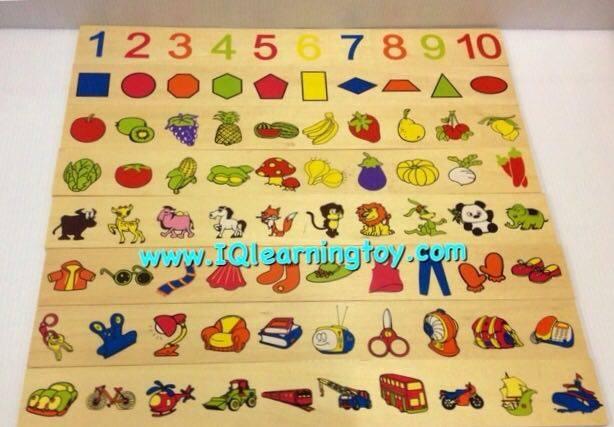 ของเล่นไม้-กล่องเกมรูปภาพและคำศัพท์ 8 แบบ เกมหยอดแผ่นภาพหรือแผ่นคำศัพท์ ให้ตรงกับภาพโจทย์ สอนคำศัพท์ภาษาอังกฤษหลากหลายหมวด รวม 80 คำศัพท์ ส่งฟรี