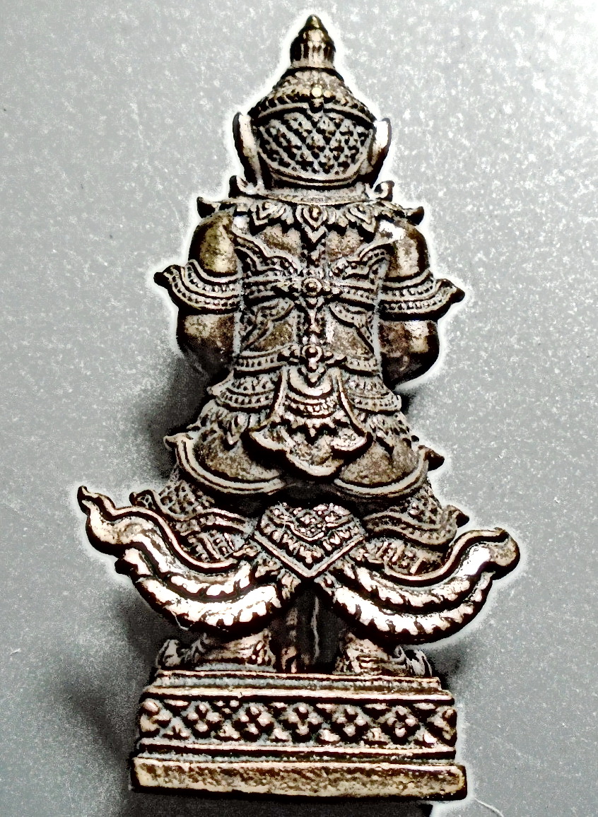 ท้าวเวสสุวรรณ หลวงพ่อทอง วัดบ้านไร่ จ.นครราชสีมา รุ่นยกฐานะ ทองนำโชค ปี2564