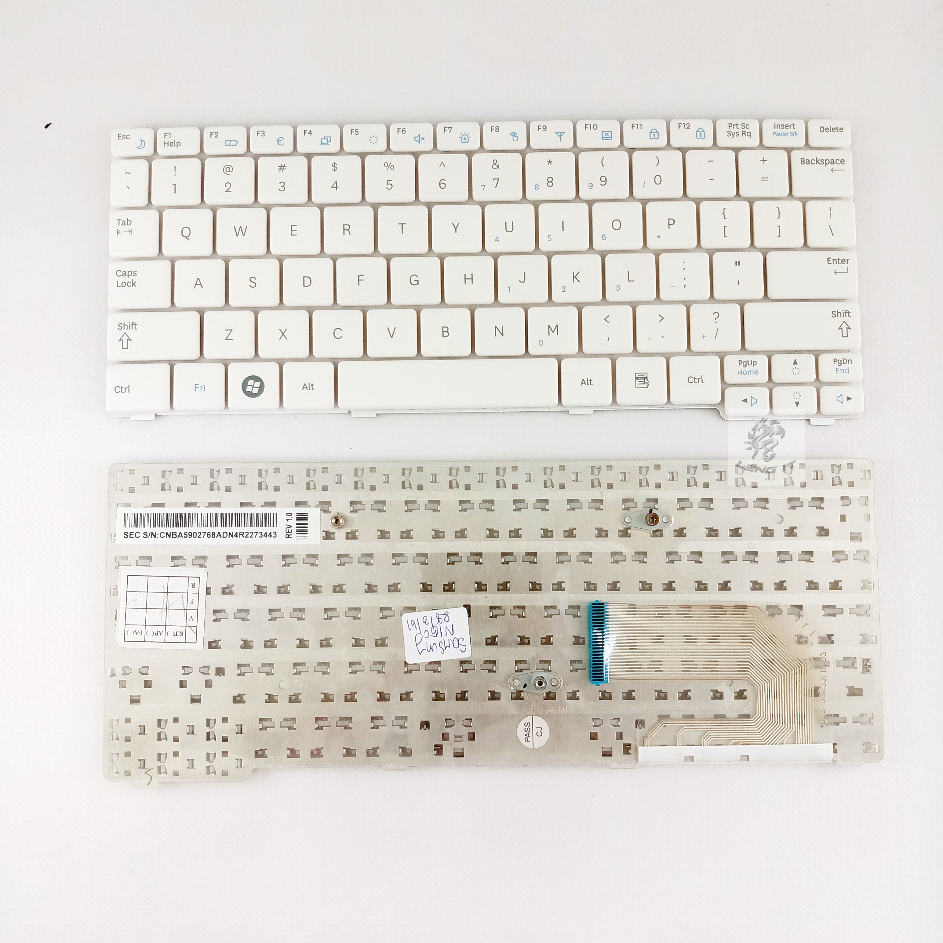 KEYBOARD SAMSUNG N150 สีขาว