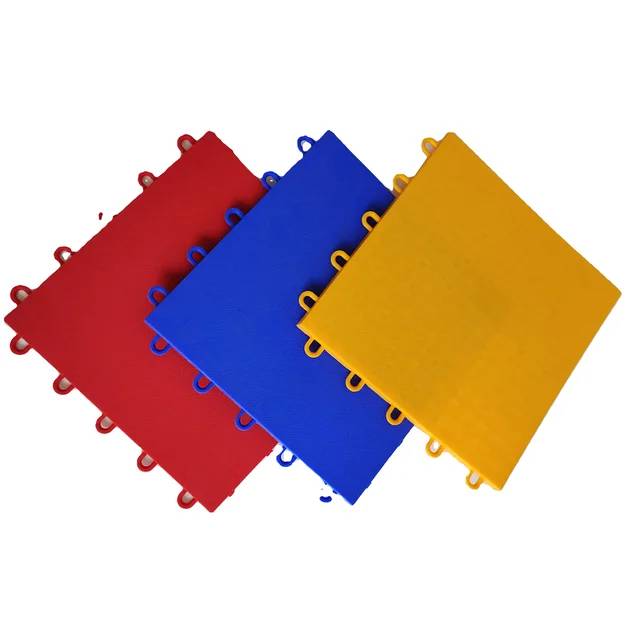 สนามบาสเก็ตบอล วัสดุPolypropylene พลาสติกชนิดพิเศษ ทนแดดทนฝน