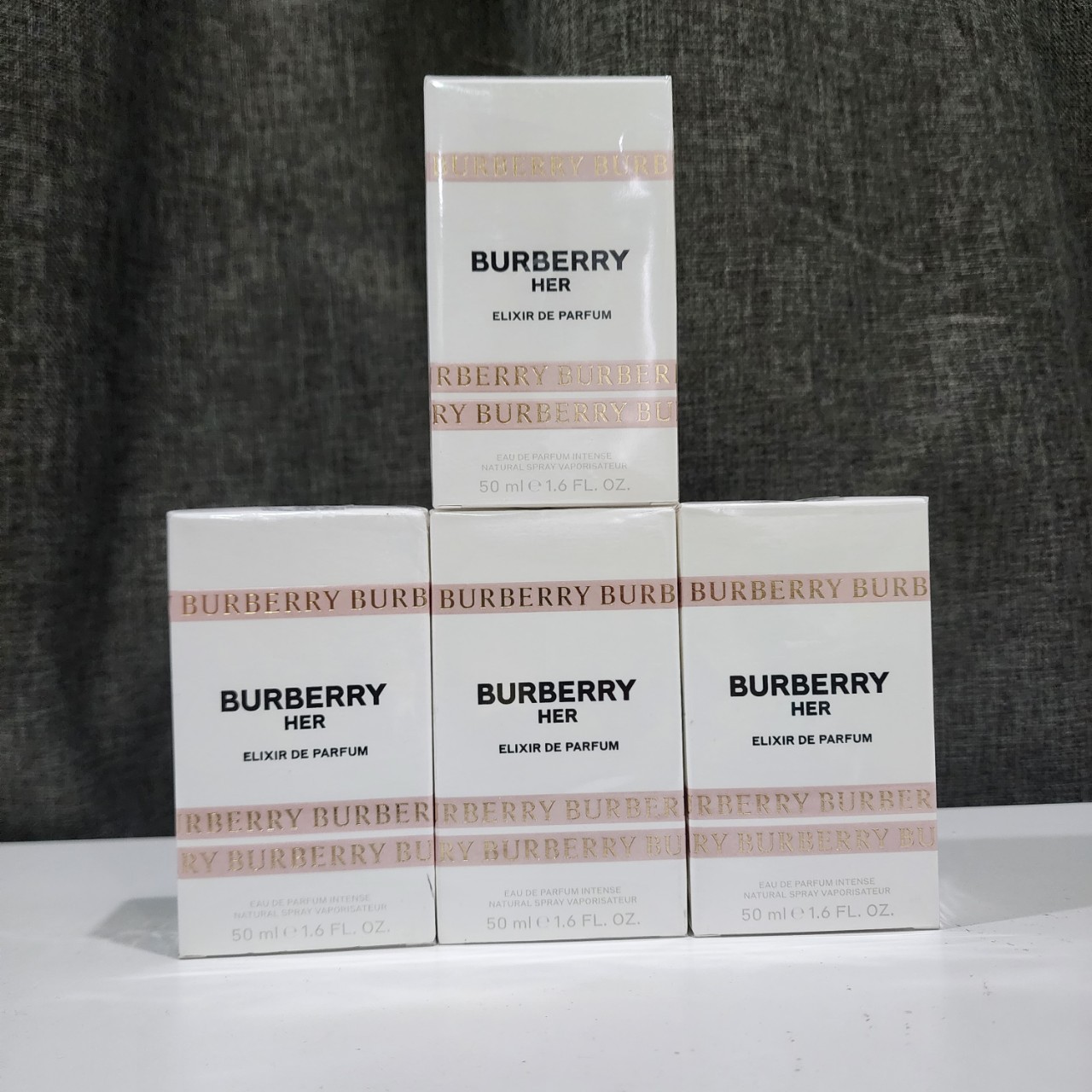 น้ำหอมแท้ Burberry Her Elixir EDP Intense 50ml กล่องซีล