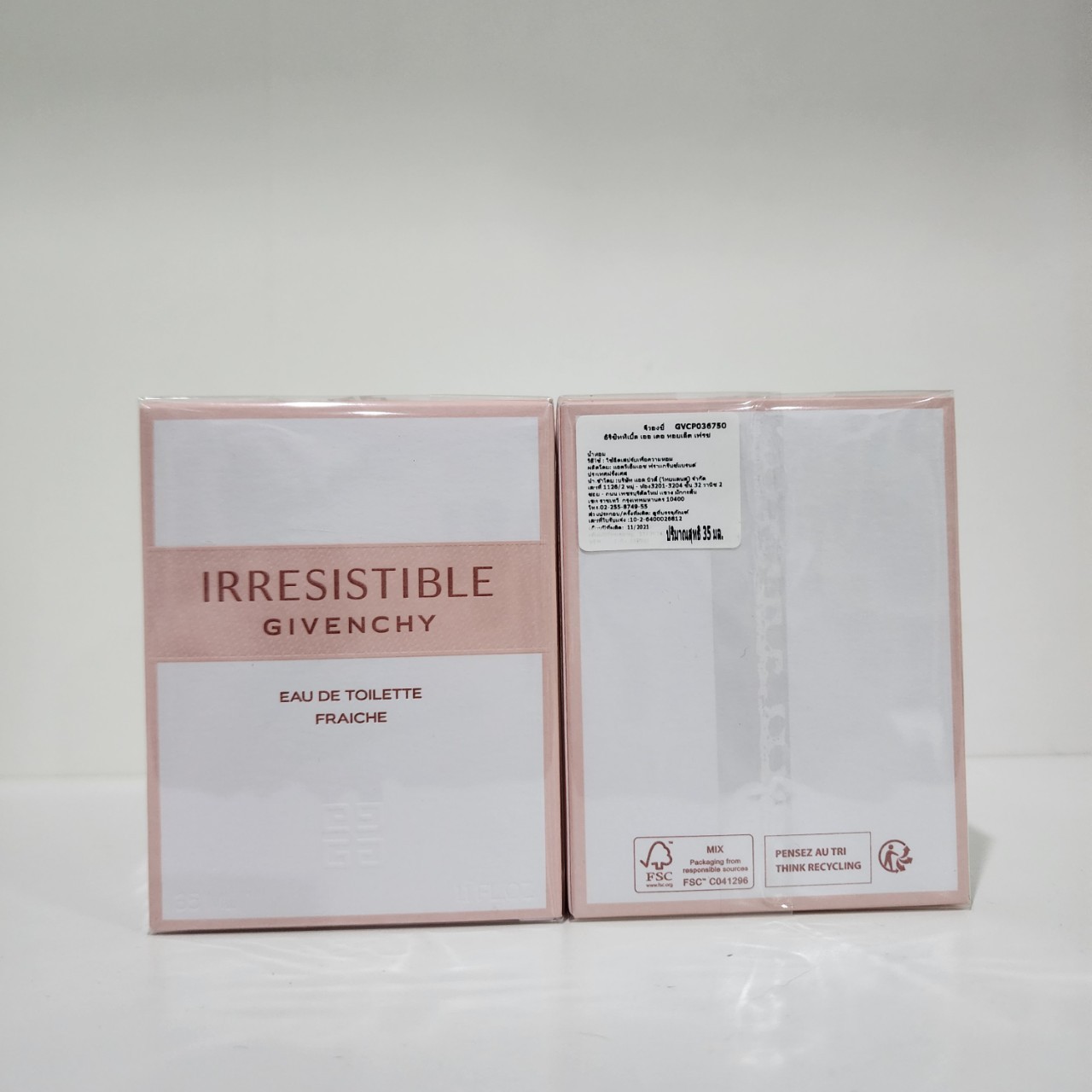 Givenchy Irresistible Eau de Toilette Fraiche 35ml กล่องซีลป้ายไทย ผลิต 11/2021