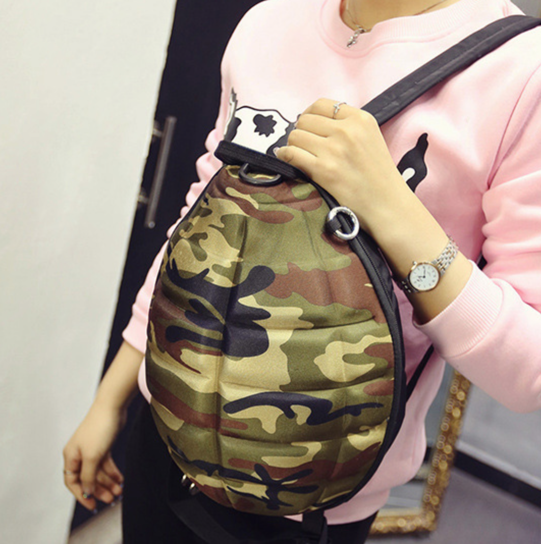 กระเป๋า,เป้,ลูกระเบิด,ลายพราง