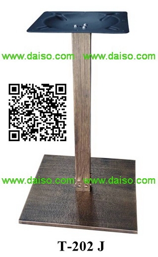 จำหน่าย ขาโต๊ะเหล็ก ขาโต๊ะเหล็กสำเร็จรูปทรงสี่เหลี่ยม_T-202 J