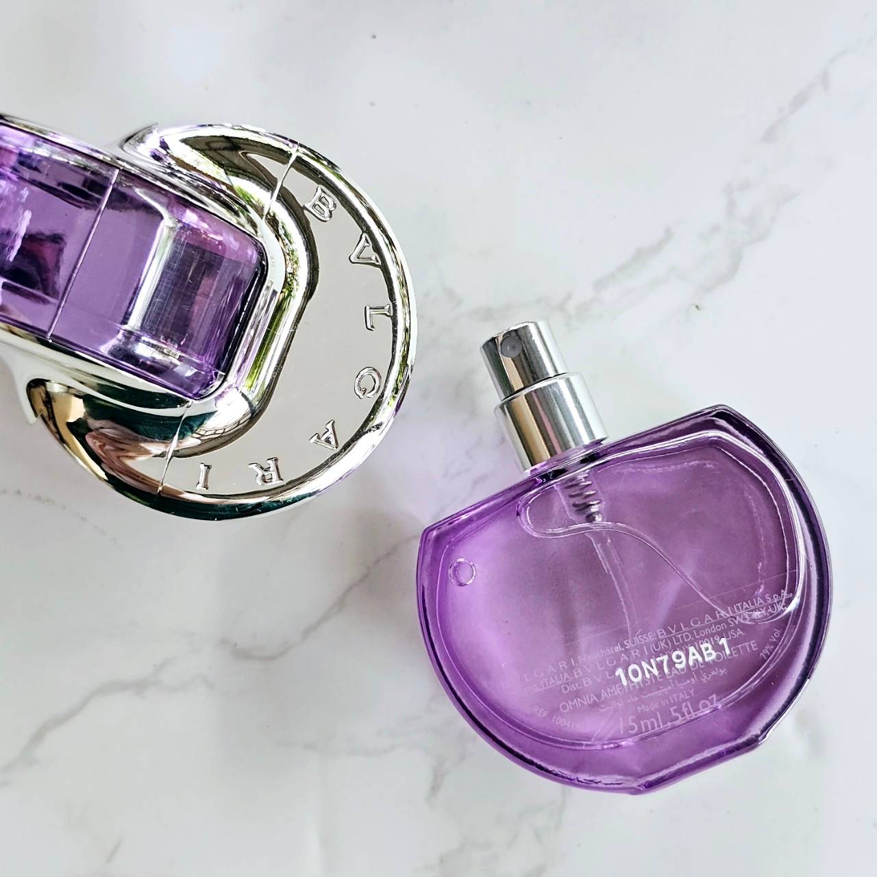 น้ำหอมแท้ Bvlgari Omnia Amethyste EDT 15ml No box แยกจาก set