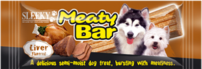 ขนมสุนัข SLEEKY มีทตี้บาร์ รสตับ - ขนมหมาทุกสายพันธุ์