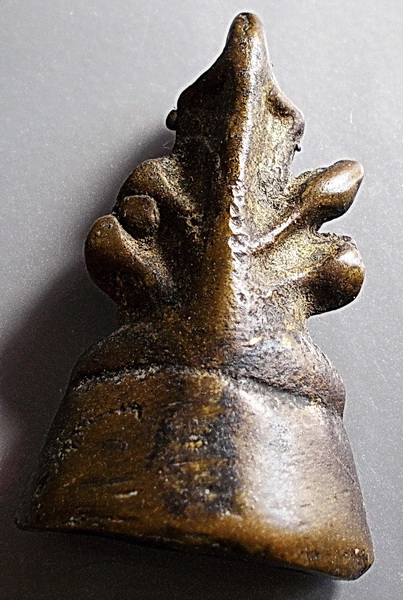 พระอุปคุตเขมร เก่าไม่ทราบที่ ขนาดห้อยบูชา