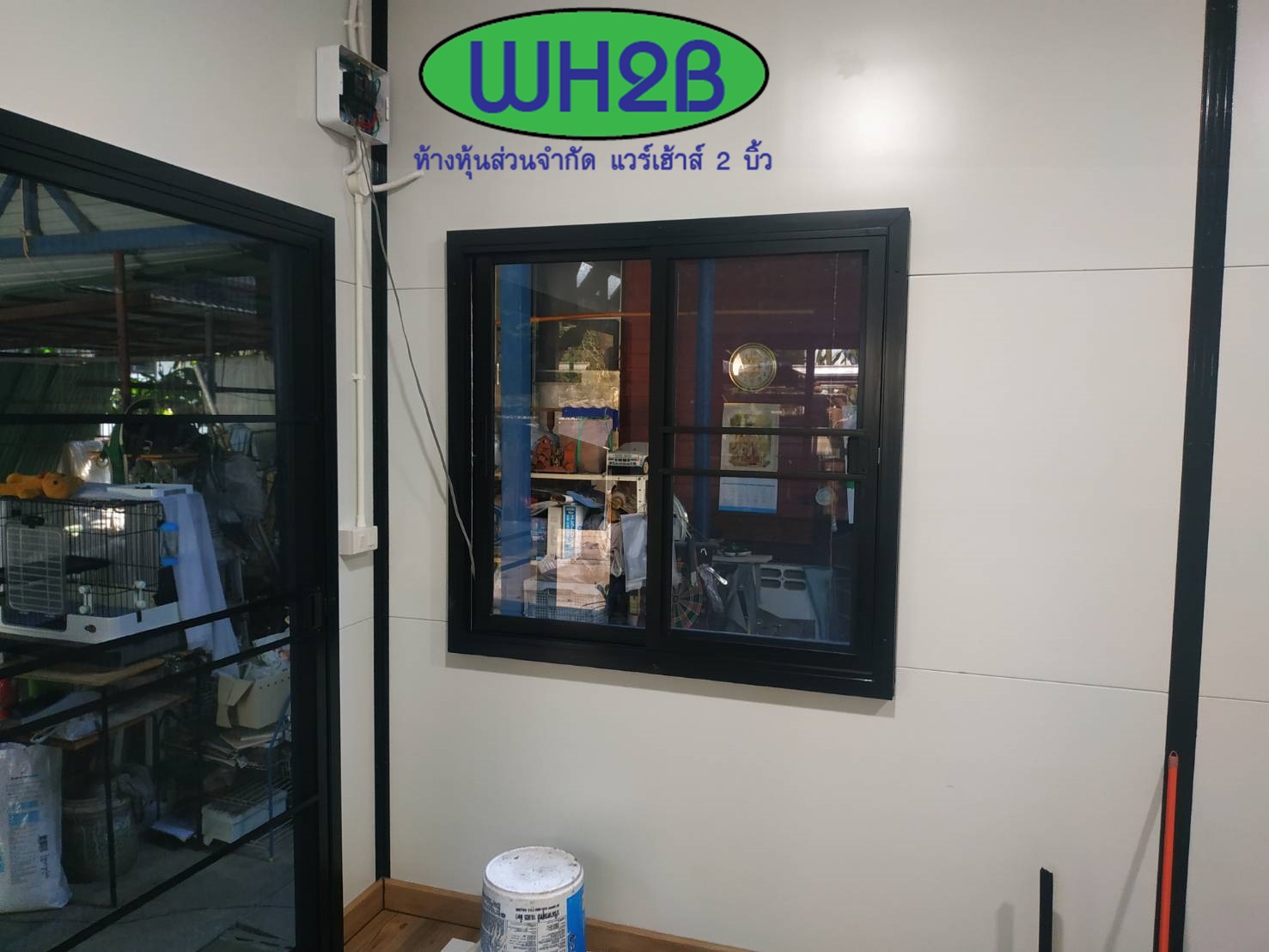 บ้านสำเร็จรูป งานต่อเติม ห้องซ้อมเต้น 3.20x4.50 เมตร