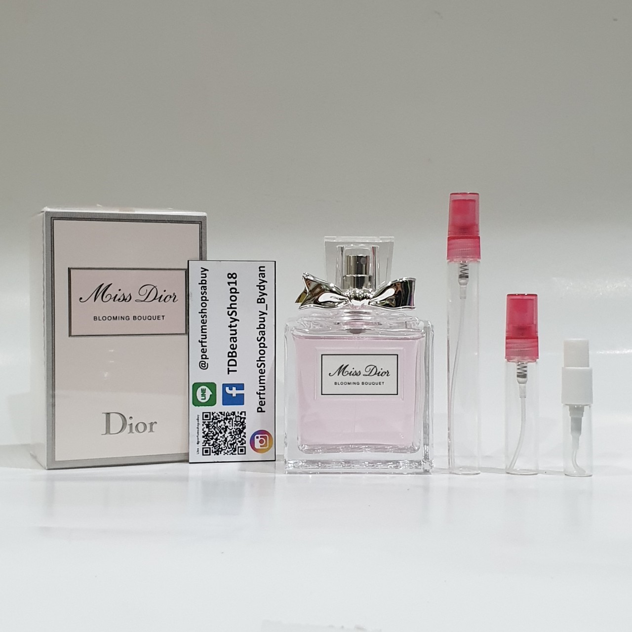 น้ำหอมแท้แบ่งขาย Christian Dior Miss Dior Blooming Bouquet โบว์เหล็ก 💕Travel Size แบบทดลอง