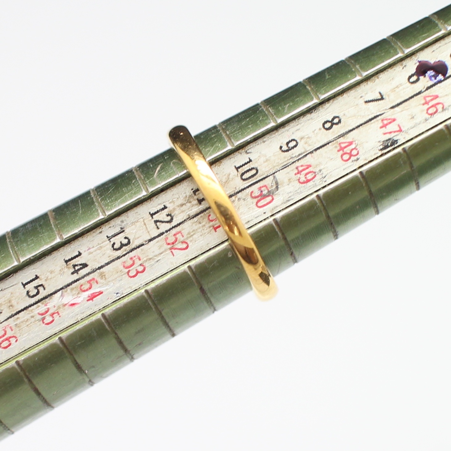 RG250596 แหวนเพชรชู 31 ตังส์ บ่าข้างเพชรแท้ 0.10 กะรัต ทองแท้ 18k นน.รวม 2.6 กรัม ขนนาดแหวน 51