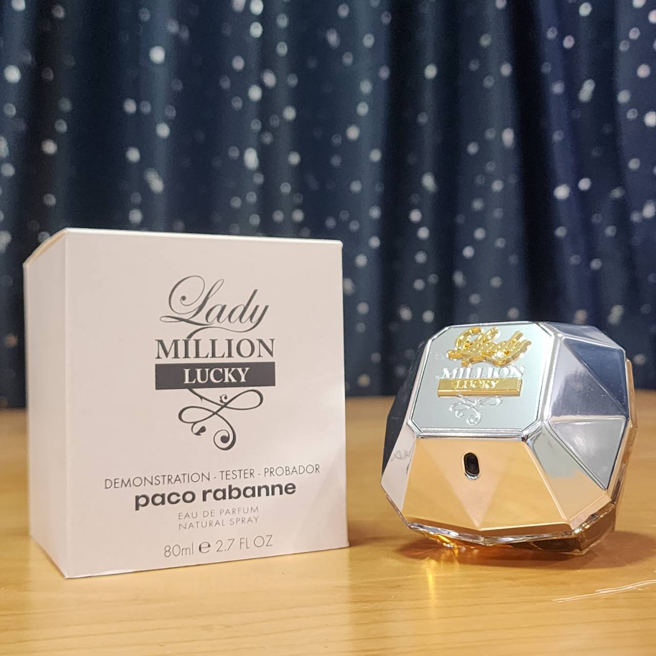 น้ำหอมแท้ Paco Rabanne Lady Million Lucky EDP 80ml กล่องเทส โค้ด90861