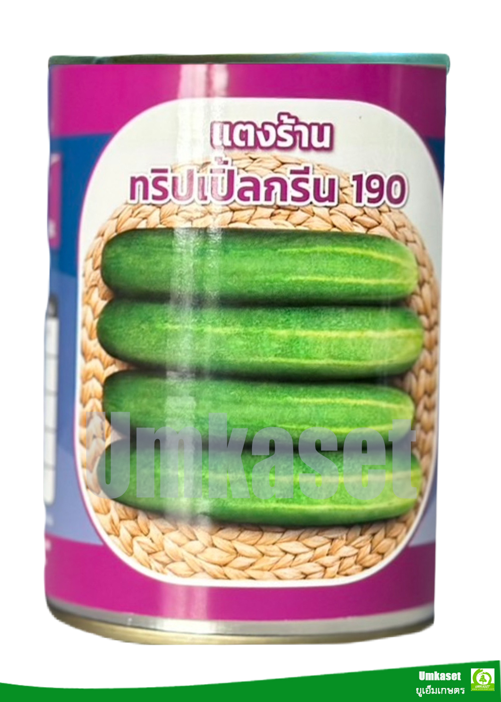 แตงร้าน ทริปเปิลกรีน 190 ตราลูกโลก (50ก,100ก)