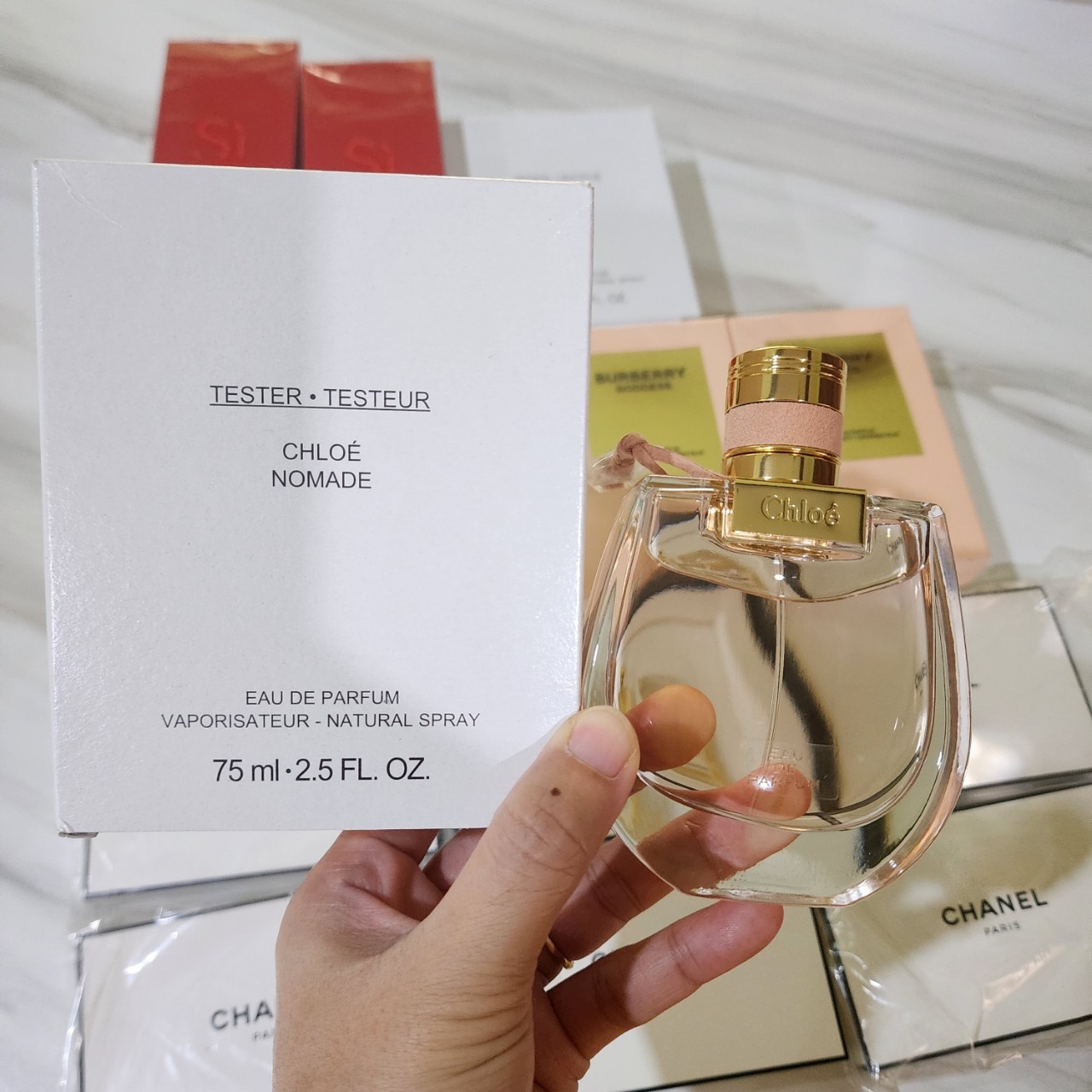 น้ำหอมแท้ Chloe Nomade EDP 75ml กล่องขาว