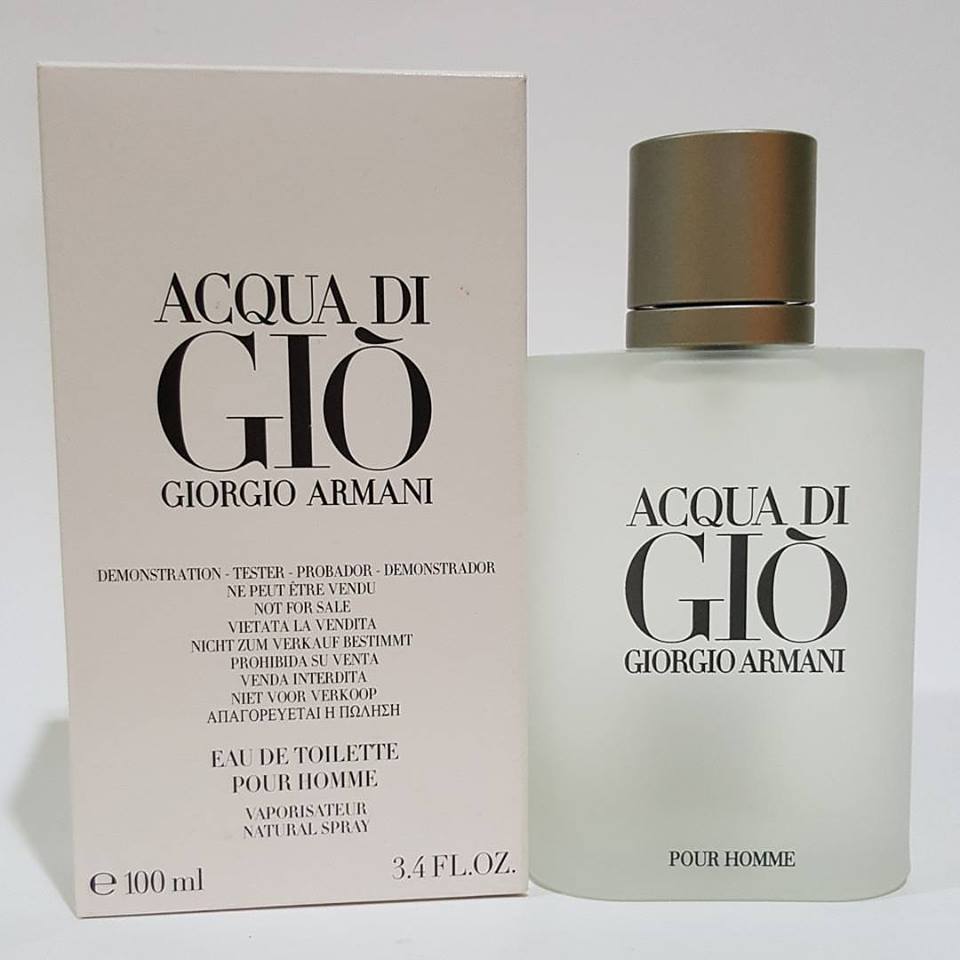 น้ำหอมแท้ Giorgio Armani Acqua Di Gio Homme for Men EDT 100 ML. กล่องเทสเตอร์