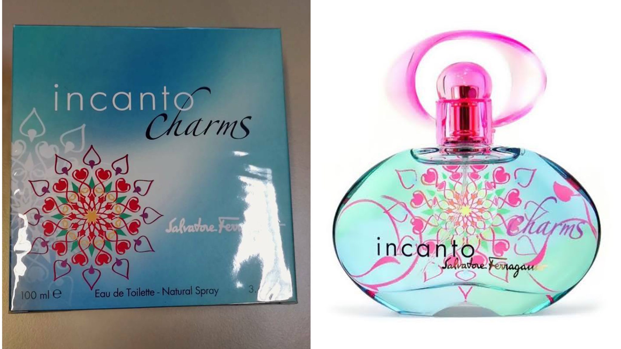 น้ำหอมแท้ Salvat0re Ferragam0 Incanto Charms EDT 100ml กล่องซีล