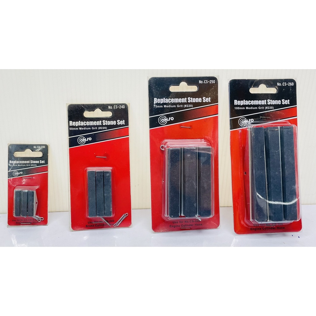 CONSO CS-2xx หินขัดกระบอกเบรค ขนาด 1-1/8" - 2" คอนโซ่