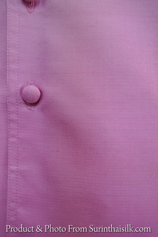 เสื้อซาฟารี คอปก ผ้าพื้น ทรง DS-067