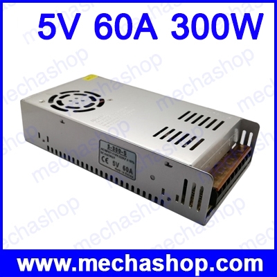 สวิชชิ่ง เพาเวอร์ซัพพาย แหล่งจ่ายไฟ Anex Power Supply 5V 60A 300W Normal Single output S-300-5 รับประกัน 1 ปี