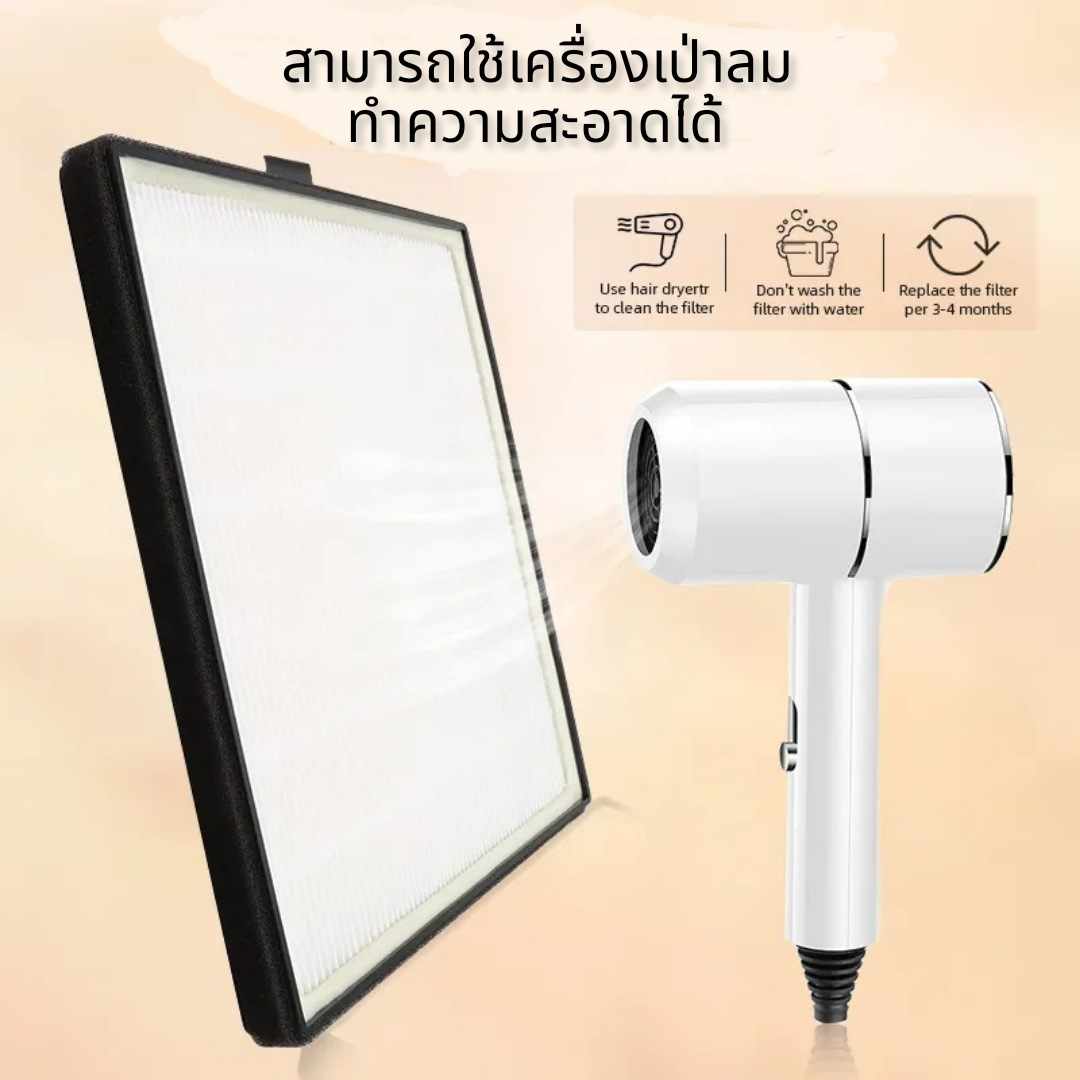 พัดลมดูดฝุ่นเล็บ70w เครื่องดูดฝุ่นเล็บ มีแบตในตัว แบรนด์คุณภาพL'UGX