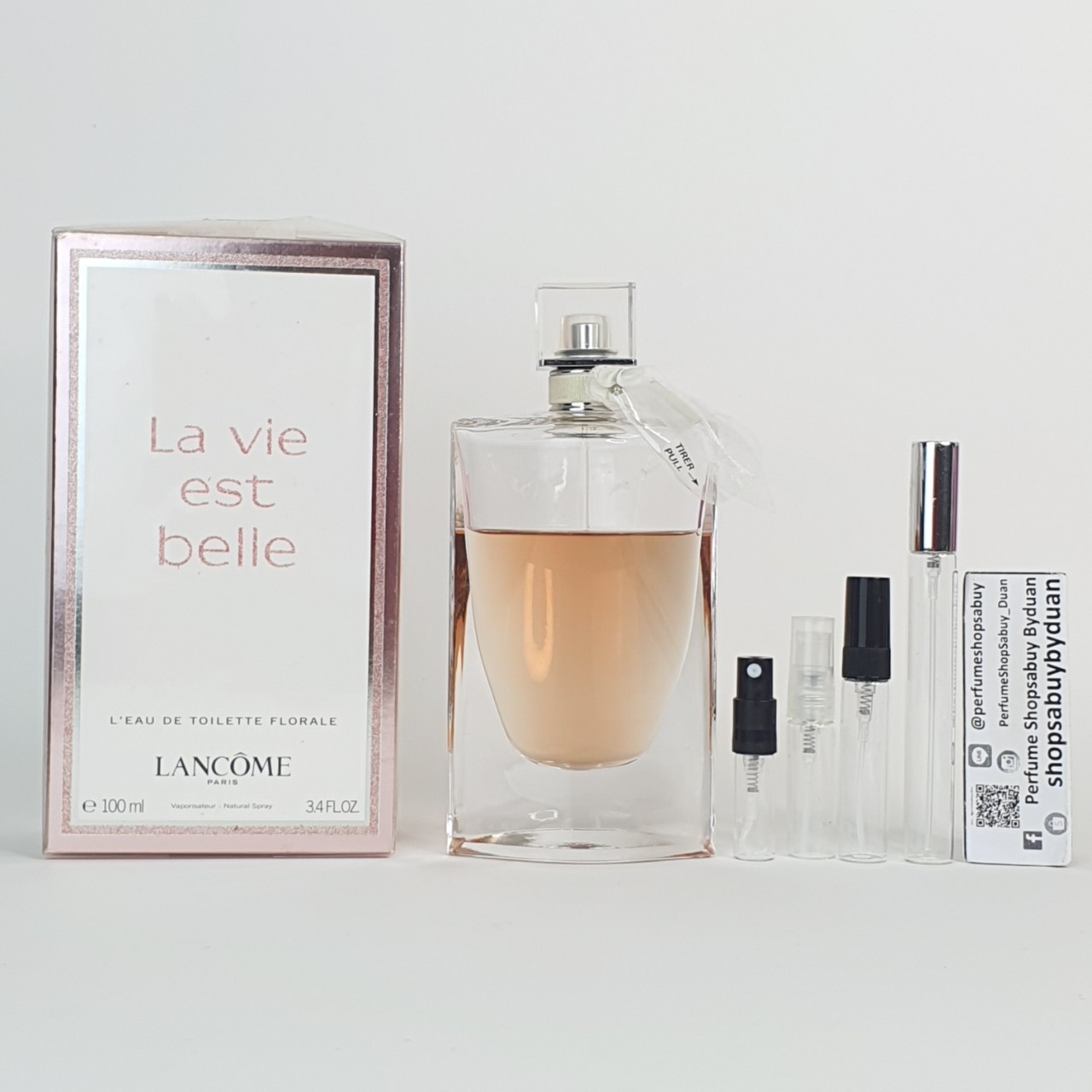 น้ำหอมแท้แบ่งขาย Lancome La Vie Est Belle L'eau De Toilette Florale💕Travel Size #แบบทดลอง