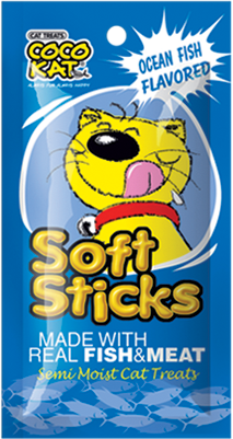 ขนมแมว CocoKat ซอท์ฟสติ๊ก รสปลาทะเล ขนาด 50 กรัม
