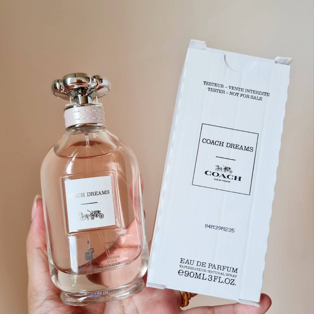 น้ำหอมแท้ Coach New York Dreams Eau de Parfum 90ml กล่องเทสเตอร์