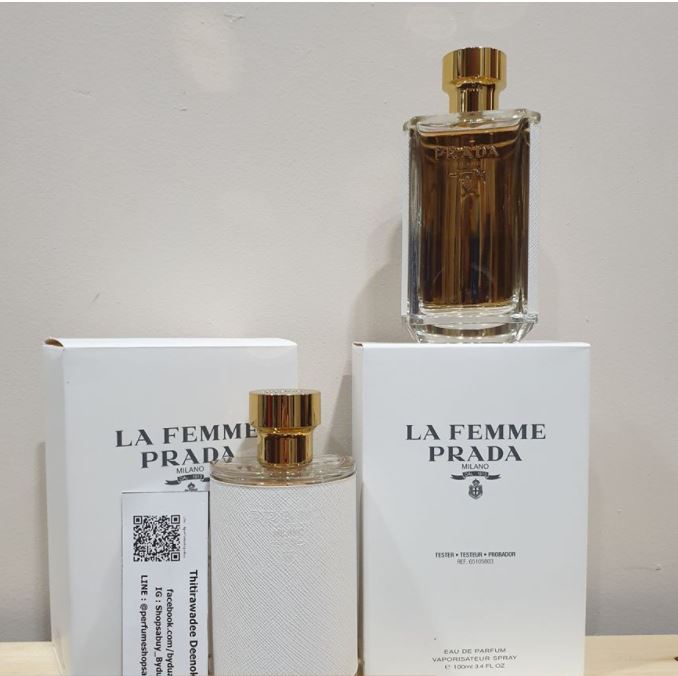 น้ำหอมแท้แบ่งขาย Prada La Femme Prada Eau De Parfum for women💕Travel Size #แบบทดลอง