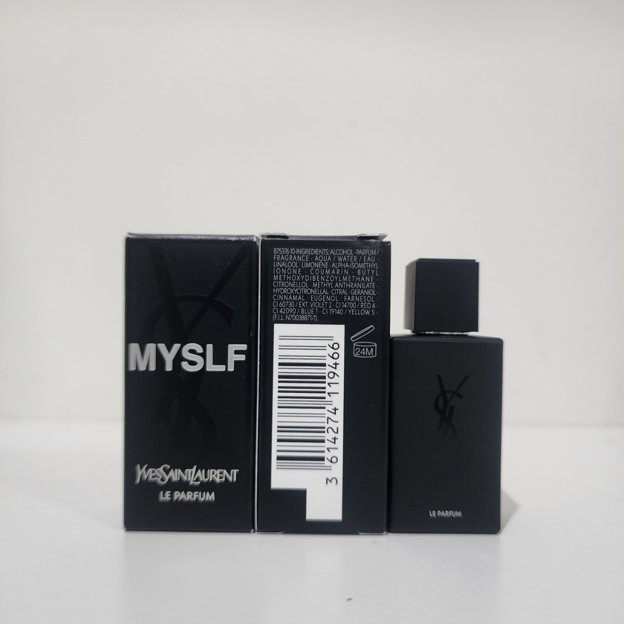 น้ำหอมจิ๋วมินิ YSL MYSLF Le Parfum 7.5ml แบบแต้มมีกล่อง ( Mini Perfume น้ำหอมขนาดพกพา) น้ำหอมจิ๋วมินิ ขวดน่ารัก ตั้งโชว์ก็สวย พกพาก็สะดวก หัวแต้มตามจุดชีพจร